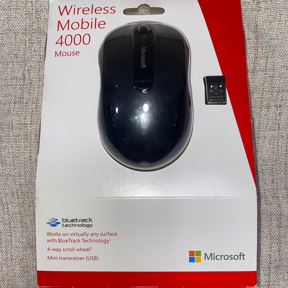 Microsoft Wireless Mobile 4000 mouse